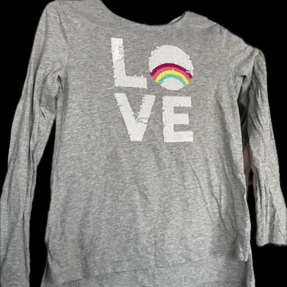 Gap Kids Girls Long Sleeve Shirt L/G - Picture 2 of 7